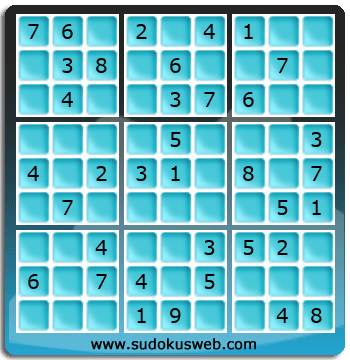 Sudoku von einfacher höhe Sudoku von einfacher höhe