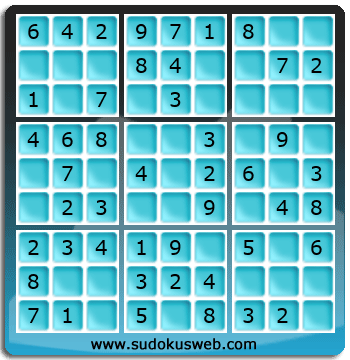 Sudoku de Niveau Très Facile Sudoku de Niveau Très Facile