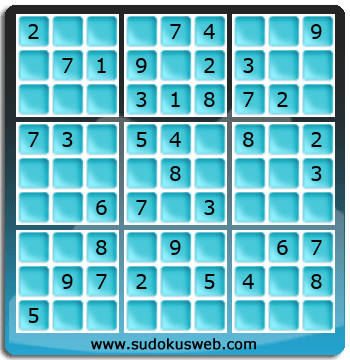 Nivel Facil de Sudoku Nivel Facil de Sudoku