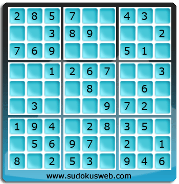 Very Easy Level Sudoku