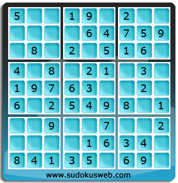 Sudoku de Nivel Muy Fácil