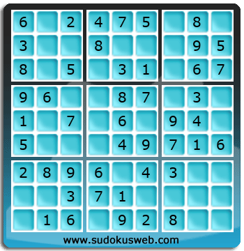 Sudoku de Nivell Molt Fàcil