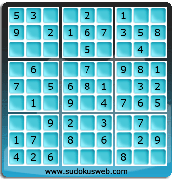 Very Easy Level Sudoku