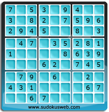 Sudoku de Nivel Muy Fácil