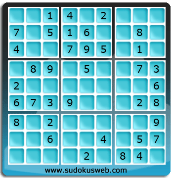 Sudoku von einfacher höhe