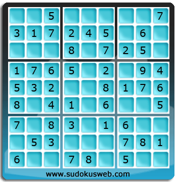 Sudoku de Niveau Très Facile