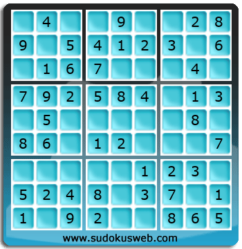 Nivel Muito Facil de Sudoku