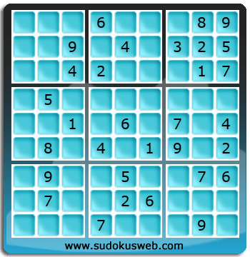 Sudoku von mittelmässiger höhe