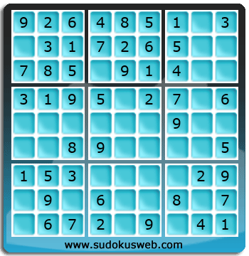 Sudoku de Nivell Molt Fàcil Sudoku de Nivell Molt Fàcil