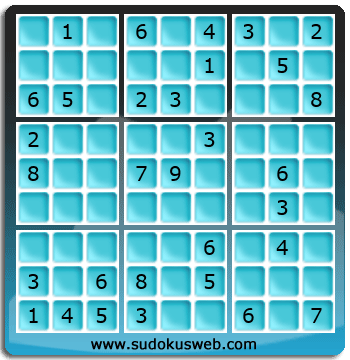 Sudoku von mittelmässiger höhe