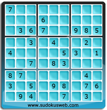 Sudoku von mittelmässiger höhe