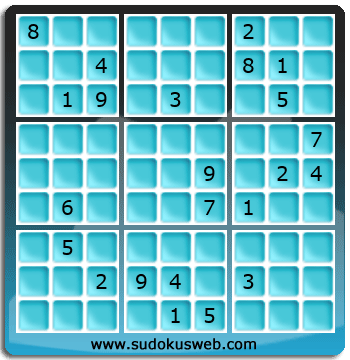 Sudoku von Fachmännischer höhe