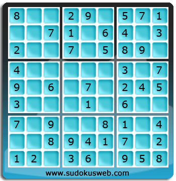 Sudoku de Nivell Molt Fàcil Sudoku de Nivell Molt Fàcil