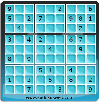 Sudoku von mittelmässiger höhe