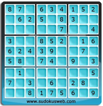 Sudoku de Nivel Muy Fácil