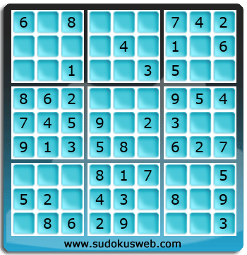 Sudoku de Niveau Très Facile Sudoku de Niveau Très Facile