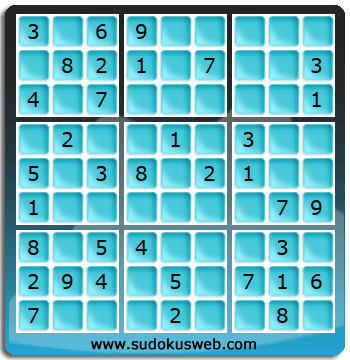 Sudoku de Niveau Facile Sudoku de Niveau Facile