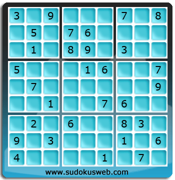 Sudoku de Niveau Moyen Sudoku de Niveau Moyen