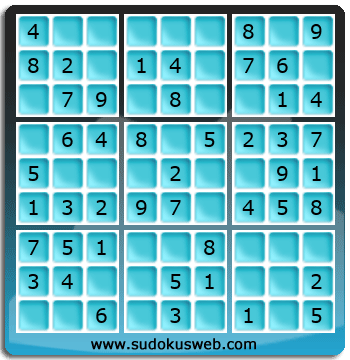 Sudoku de Niveau Très Facile