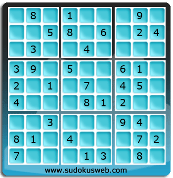 Sudoku von einfacher höhe