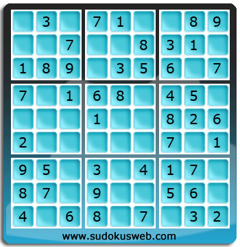 Sudoku de Nivel Muy Fácil