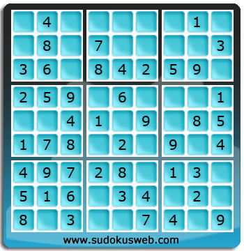 Sudoku de Niveau Très Facile