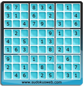 Sudoku von sehr einfacher höhe