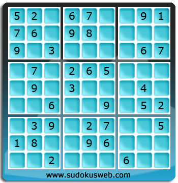 Sudoku von einfacher höhe Sudoku von einfacher höhe