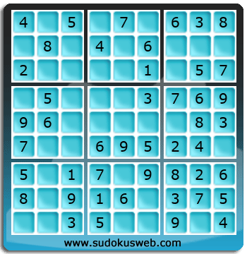 Sudoku von sehr einfacher höhe