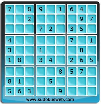 Nivel Facil de Sudoku