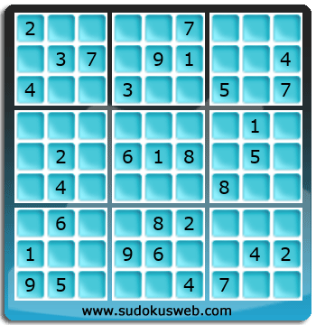 Sudoku von mittelmässiger höhe Sudoku von mittelmässiger höhe