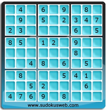 Sudoku von einfacher höhe