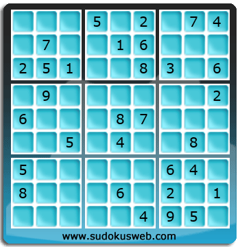 Sudoku von mittelmässiger höhe Sudoku von mittelmässiger höhe