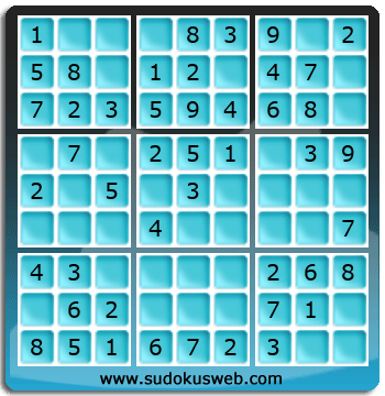 Sudoku de Nivell Molt Fàcil Sudoku de Nivell Molt Fàcil