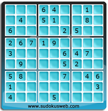 Sudoku von mittelmässiger höhe