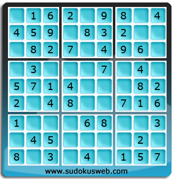 Sudoku von sehr einfacher höhe