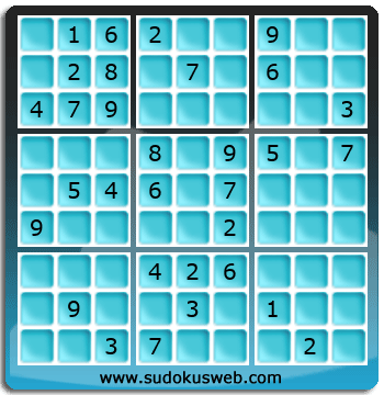 Sudoku von mittelmässiger höhe