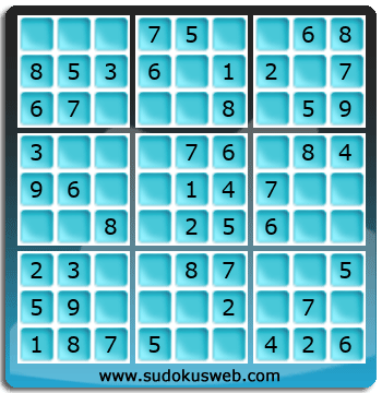 Nivel Muito Facil de Sudoku Nivel Muito Facil de Sudoku