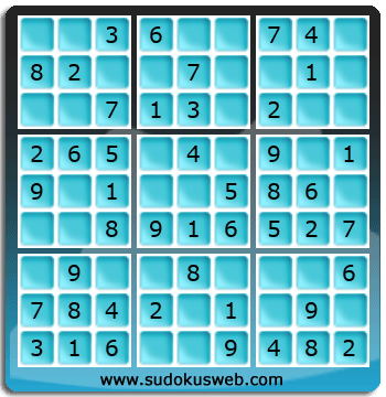 Sudoku de Niveau Très Facile