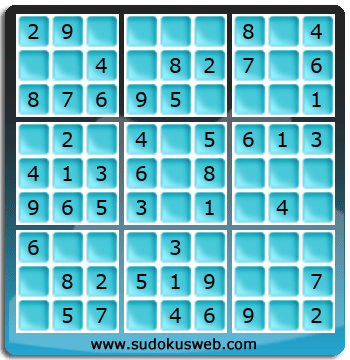 Sudoku de Nivel Muy Fácil