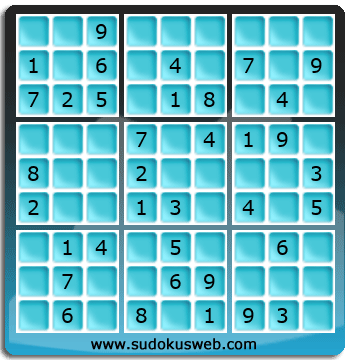 Sudoku von einfacher höhe Sudoku von einfacher höhe