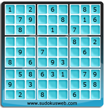 Sudoku von einfacher höhe