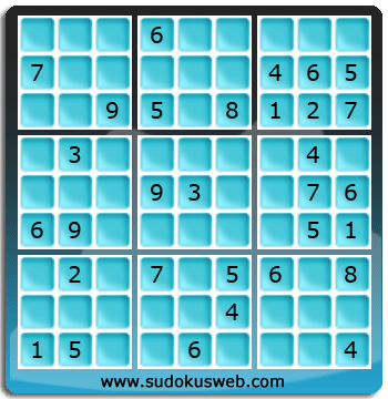 Sudoku von mittelmässiger höhe