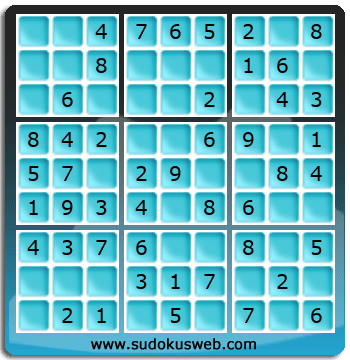 Sudoku von sehr einfacher höhe