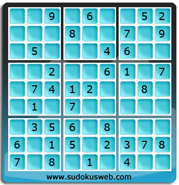 Sudoku von einfacher höhe