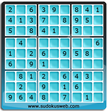 Sudoku von sehr einfacher höhe