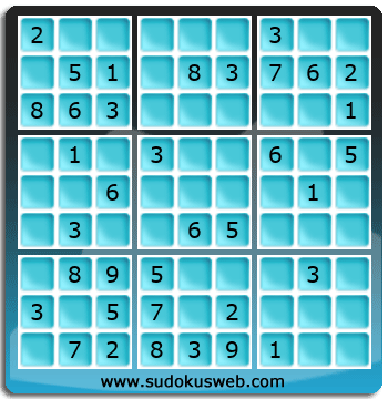 Sudoku de Niveau Facile Sudoku de Niveau Facile