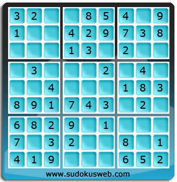 Sudoku von sehr einfacher höhe