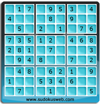 Sudoku de Nivell Molt Fàcil Sudoku de Nivell Molt Fàcil