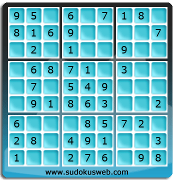 Sudoku de Nivel Muy Fácil Sudoku de Nivel Muy Fácil